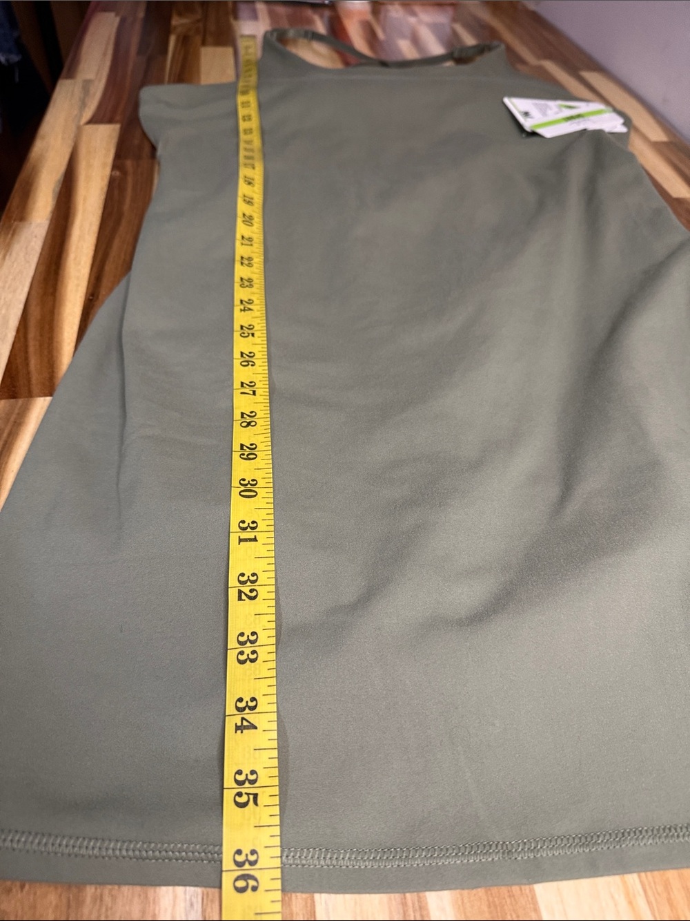 Nicole Miller Olive Green sporty romper dress activewear sporty athleisure plus - Picture 6 of 10